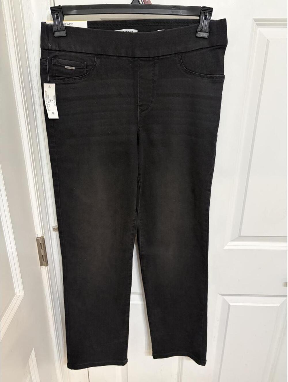 Nine West Women's Black and Grey Jeans